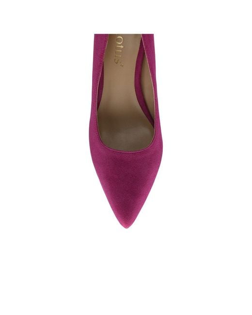 Lotus Purple Lilian Court Shoes