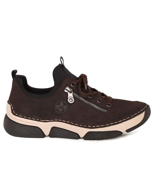 Rieker Brown Excursion Trainers