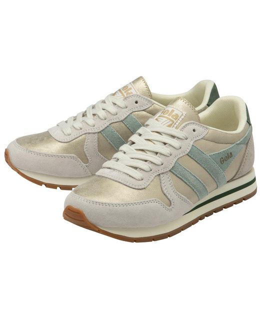 Gola Gray Daytona Blaze Trainers