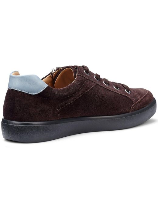 Hotter Brown Chase Ii Wide Fit Trainers