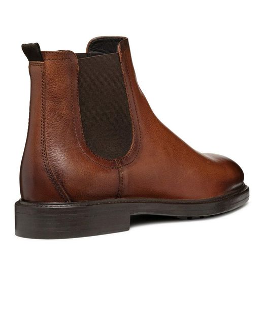 Geox Brown U Tiberio A Boots for men