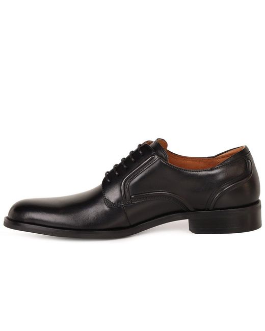 Clarks Black Craft Remi Lace Derby Shoes for men
