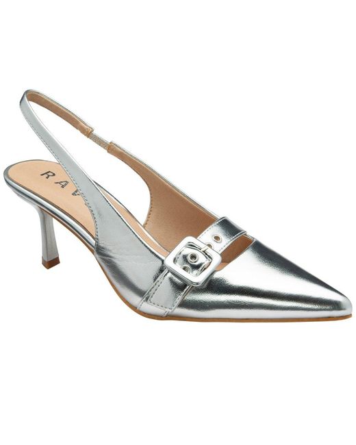 Ravel Blue Dalry Slingback Court Shoes