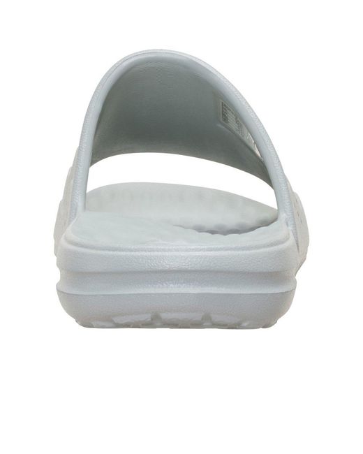 HeyDude White Wave Slide Sandals for men