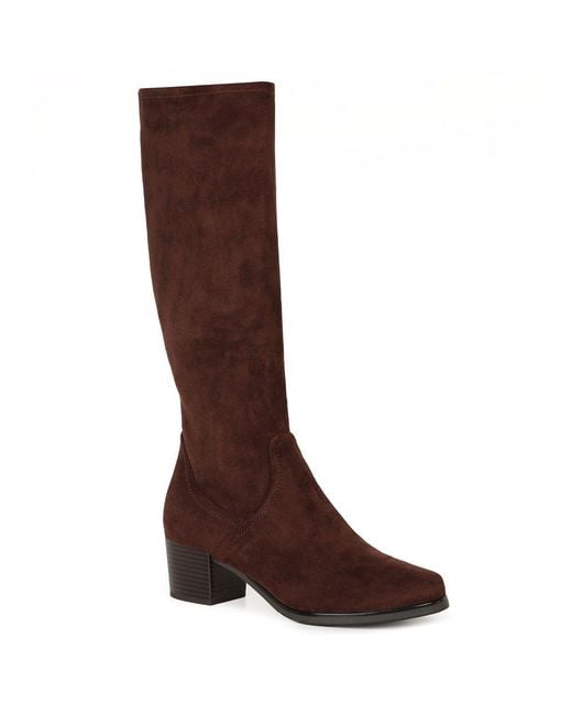 Caprice Brown Chloe Knee High Boots