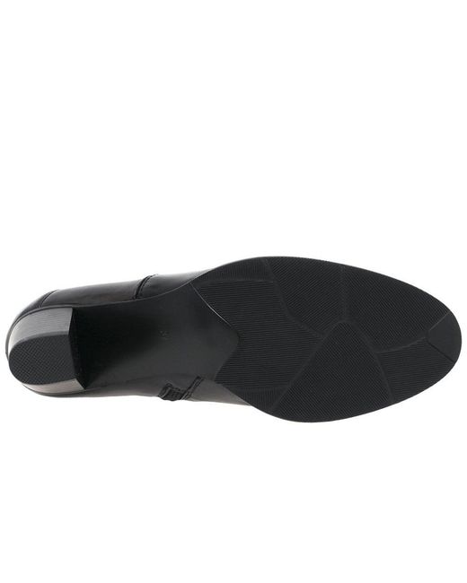 Regarde Le Ciel Black Sonia 16 Glove Leather Patchwork Ankle Boots