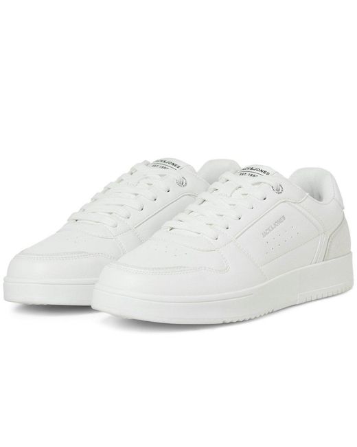 Jack & Jones White Jack &Amp; Jones Ealing Trainers for men