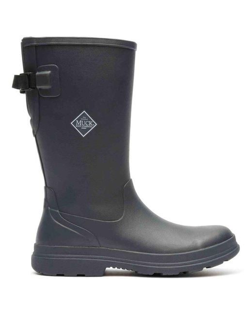 Muck Boot Blue Rainscape Tall Wellingtons for men