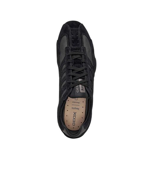 Geox Black U Snake Original Trainers for men