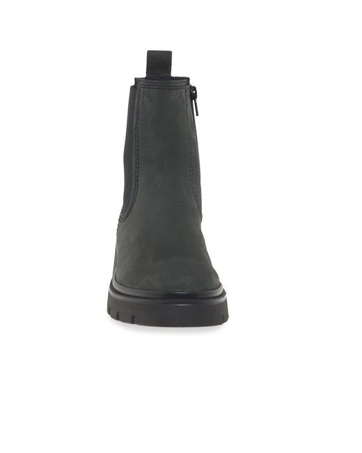 Gabor Black Marissa Chelsea Boots