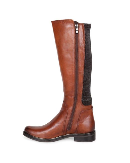 Caprice Brown Locket M Knee High Boots