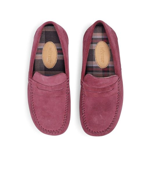 Hotter Purple Serene Slippers