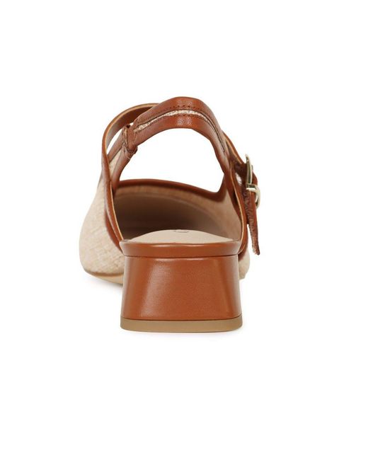 Caprice Brown Voyage Open Court Shoes