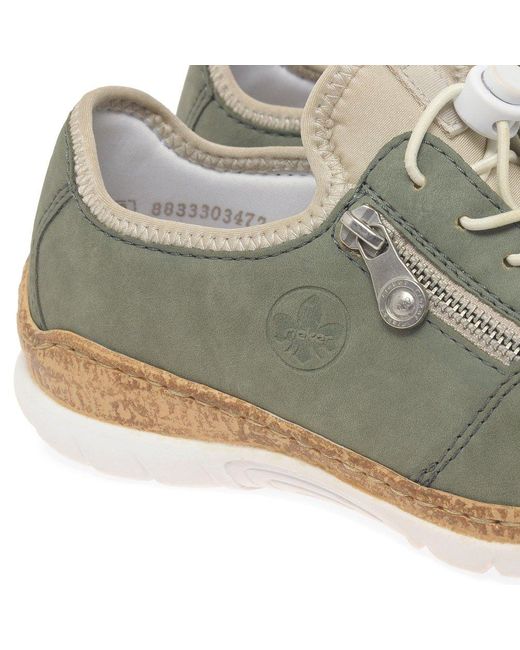 Rieker Gray Manifest Shoes