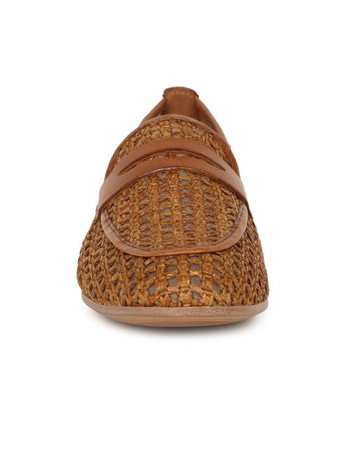 Tamaris Brown Chanty Loafers