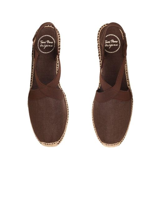 Toni Pons Blue Ter Wedge Heeled Espadrilles