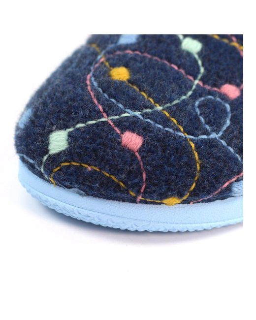 Lunar Blue Impulse Slippers