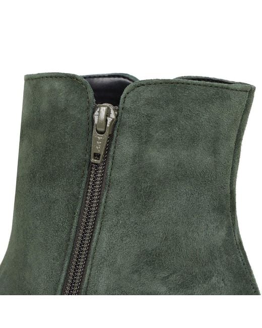 Gabor Green Abbey Ankle Boots