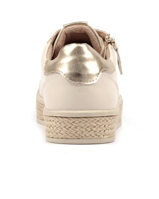 Lunar (GRS) White Hallie Trainers