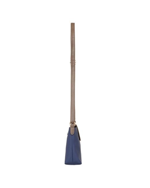 David Jones Blue Belfort Messenger Bag