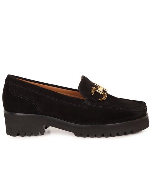 Charles Clinkard Black Carrera Loafers