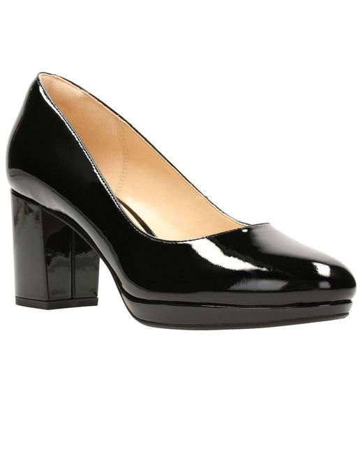Clarks Kelda Hope Womens Court Shoes in Black | Lyst Australia