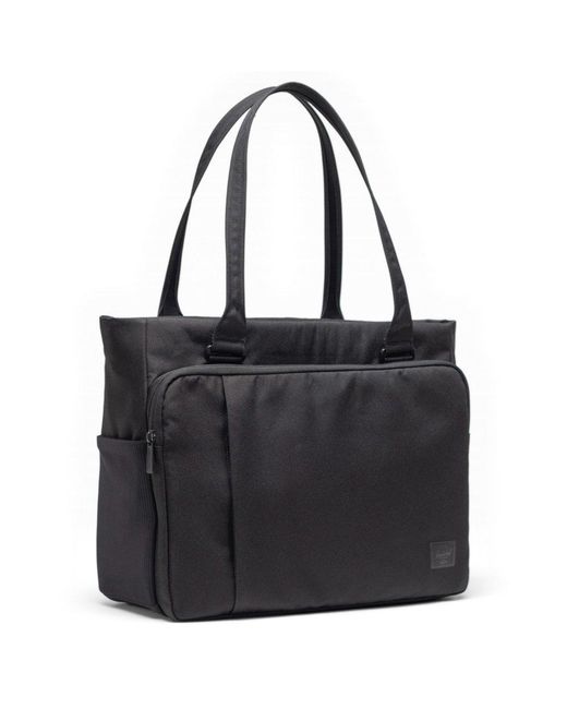 Herschel Supply Co. Black Kaslo Tote Tech Bag