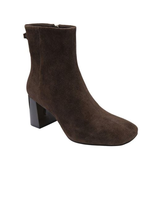 Lotus Brown Romy Ankle Boots