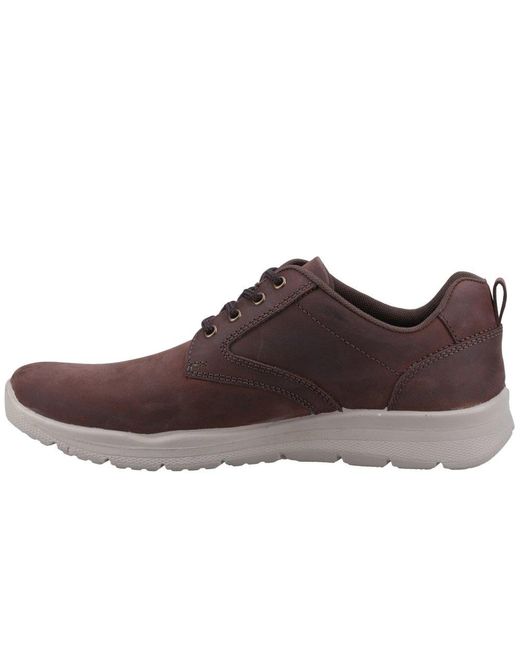 Hush Puppies Brown Fergus Trainers for men