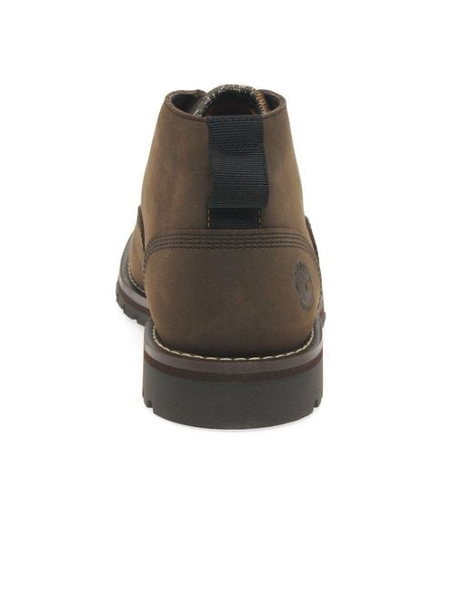 Timberland Brown Larchmont 2 Waterproof Chukka Boots for men
