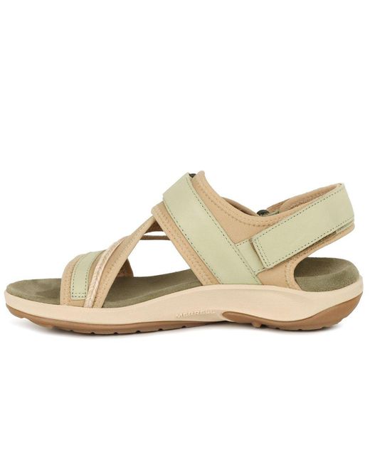 Merrell Metallic Terran Backstrap Sandals