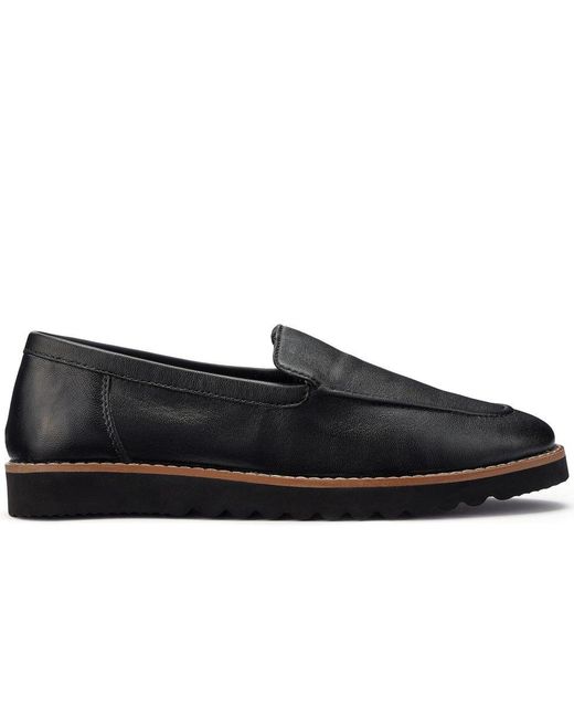 Hotter Black Juniper Loafers