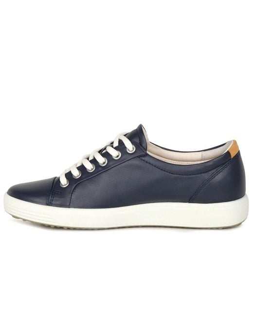 Ecco Blue Soft 7 Lace Up Shoes