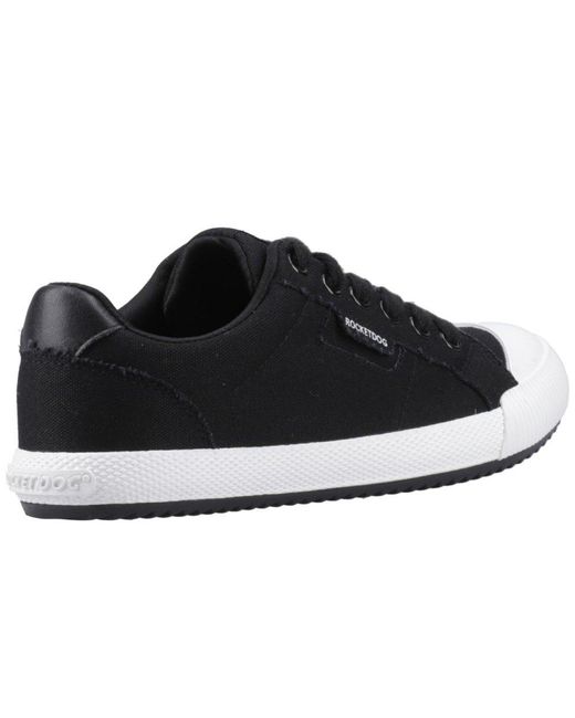 Rocket Dog Black Cheery Low Profile Trainers