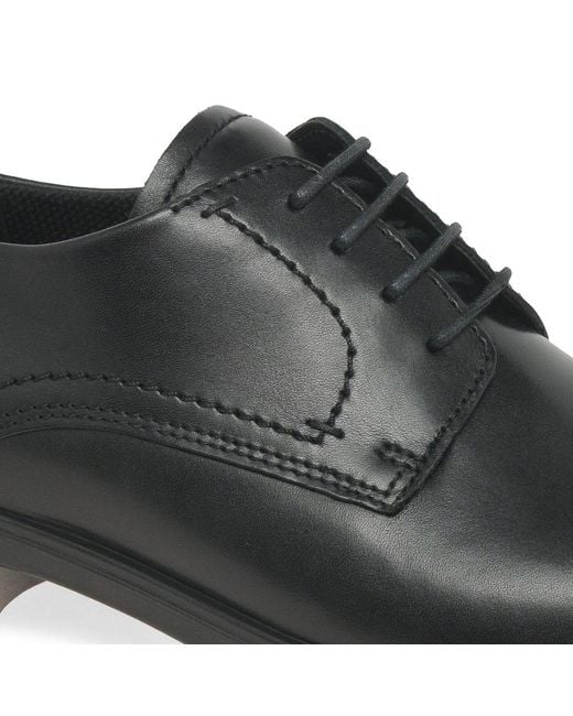 Ecco Black Melbourne Formal Lace Up Shoes for men