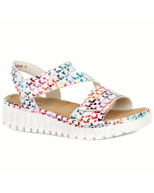 Rieker Multicolor Barbados Sandals