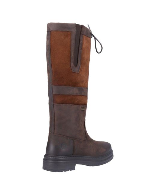 Cotswold Brown Broadway Boots Leather