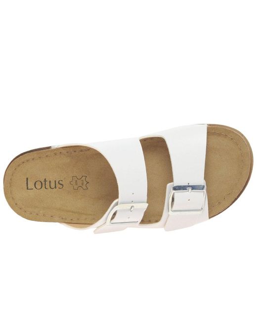 Lotus Metallic Sirmione Sandals