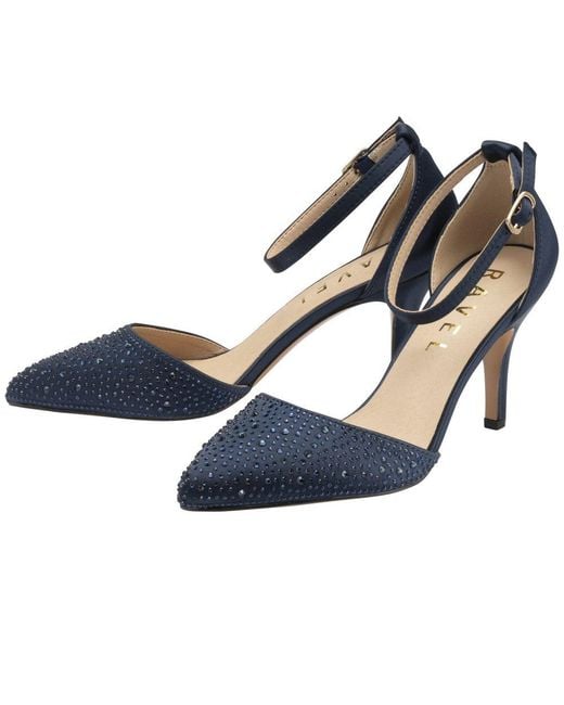 Ravel Blue Hale Heeled Shoes