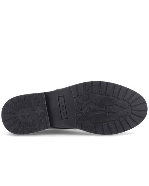 Hush Puppies Brown Verity Hi-Shine Monk Shoes