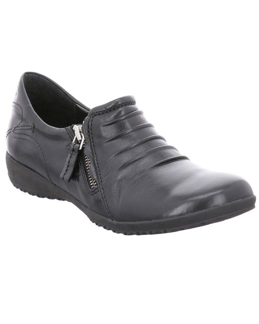 D Fit Clarks /'Everlay Coda/' Ladies Black Leather Casual Shoes