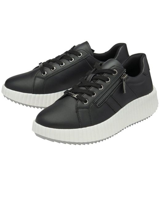 Lotus Black Kora Trainers