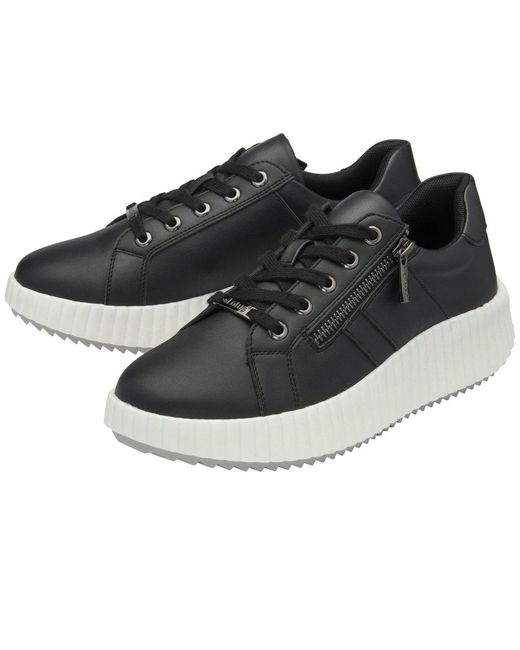 Lotus Black Kora Trainers