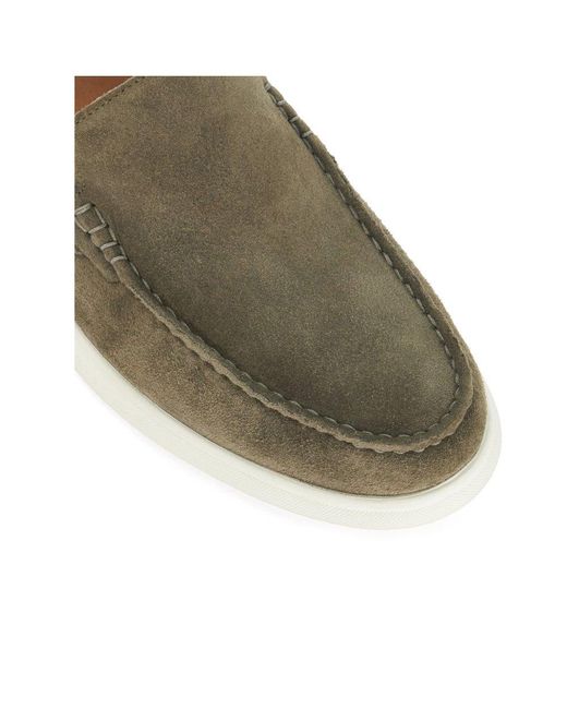 Dune Multicolor Buftonn Loafers for men