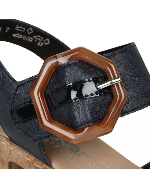 Rieker Metallic Vital Sandals