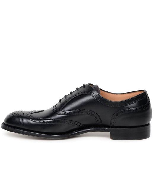 Cheaney Black Arthur Iii Oxford Brogues for men