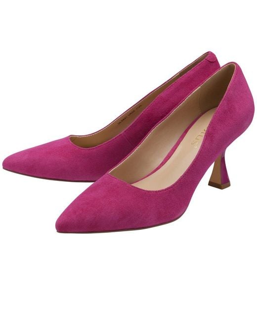 Lotus Purple Lilian Court Shoes
