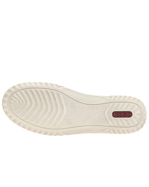 Rieker White Norma Trainers