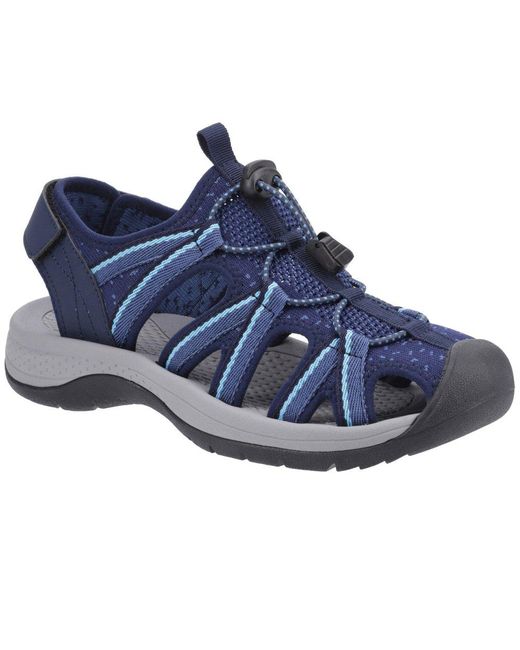 Cotswold Blue Upton Sandals