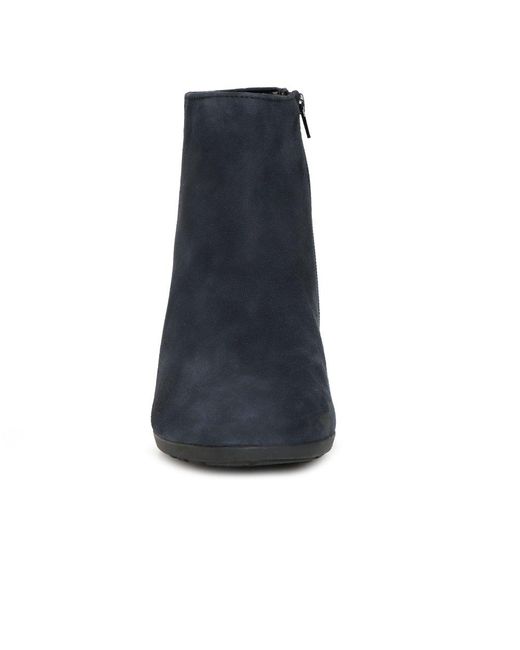 Gabor Blue Buzz Ankle Boots